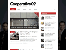 Tablet Screenshot of cooperative09.com